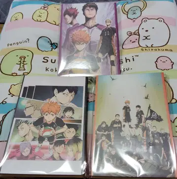 하이큐!! 엽서북 Happy 복권 G상 3점