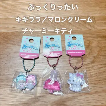통통 볼 체인 키키라라 마론 크림 챠미 키티