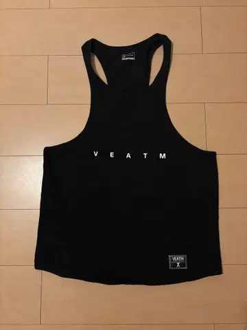 VEATM 탱크탑 블랙 M