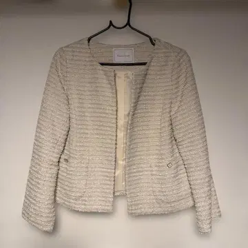 노카라 아이보리 자켓