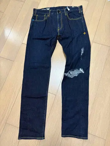 Hurley 빈티지 51 데미지 가공 데님 32