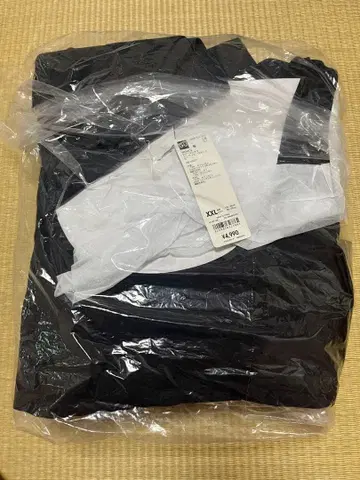 구 록 2피스 셔츠 미니 원피스 세트 XXL 사이즈 네이비