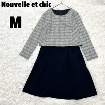 Nouvelle et chic 누벨시크 (M) 레이어드 스타일 원피스