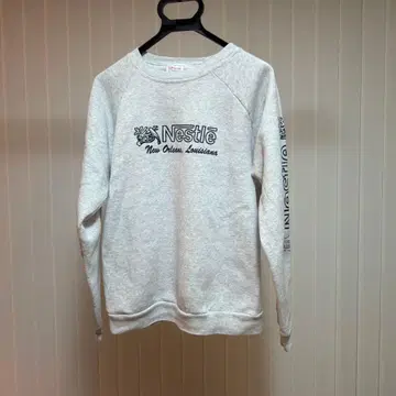 90's USA제 Hanes Nestle 기업 로고 맨투맨