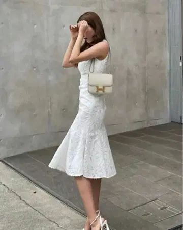 sheller 셰리에 원피스 화이트