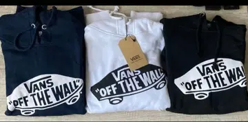 VANS 후드티 화이트 미사용 택 포함