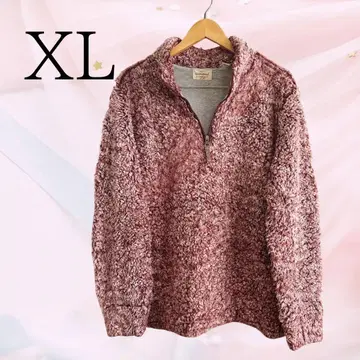 Whetherproof XL 플리스 집업 스웨터 핑크 계열