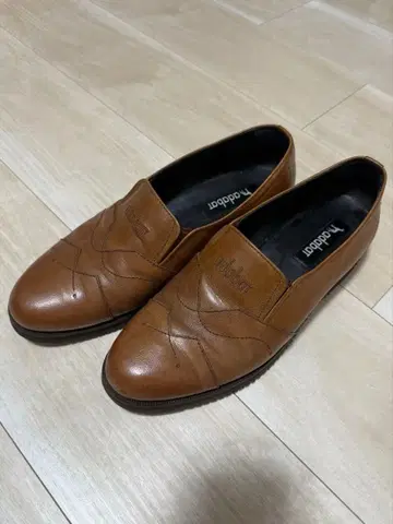 아다바트 가죽 신발 브라운 26cm