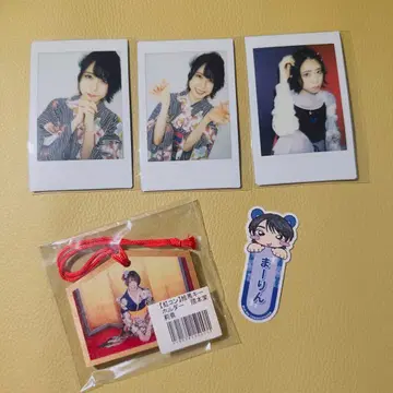 무지개 네이비 곰 리나 과거 폴라로이드 굿즈 세트