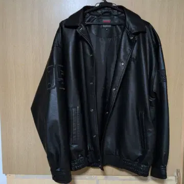 FUBU 봄버 자켓 가죽 자켓