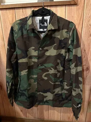 THE NORTH FACE 카모플라쥬 나일론 자켓 M