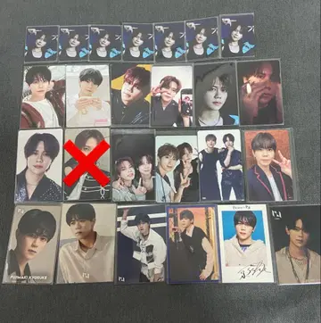 INI 후지마키 쿄스케 과거 트레이딩 카드