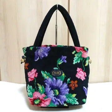 [ 새상품급 ] FEILER 페이러 토트백 핸드백 꽃무늬