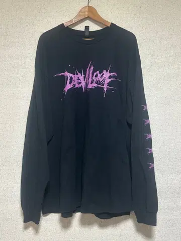 DEVILOOF DAMNED LONG TEE XXL 롱티