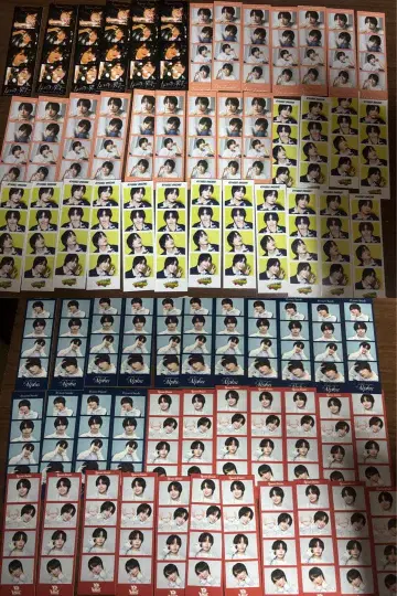 나니와단시 오니시 류세이 포토 카드 세트