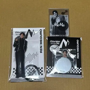 SnowMan ON 라이브 굿즈 메구로 렌 아크릴 스탠드 3