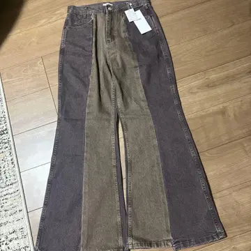 mystic 패치워크 부츠컷 데님