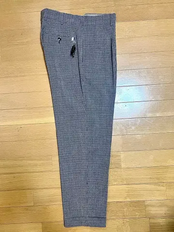 PTTORINO PT01 울 트라우저 48 그레이 계열 체크