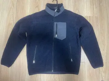 coen 플리스 자켓 L 네이비