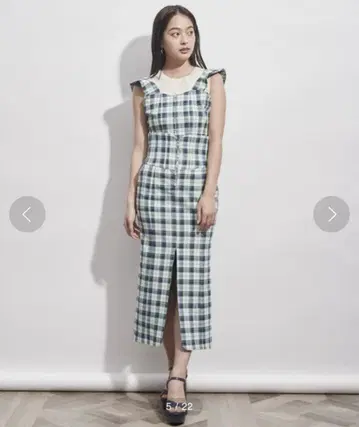 REDYAZEL 체크 무늬 셋업