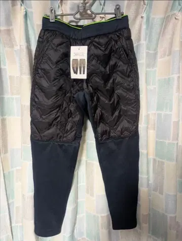 [ 새상품 ] 워크맨 믹스 다운 크로스 쉴드 팬츠 블랙 LL