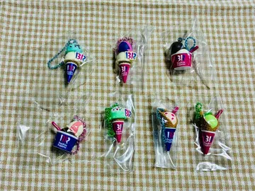 서티원 아이스크림 마스코트 참 7세트