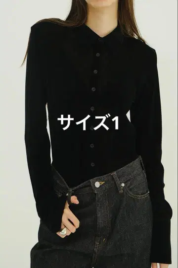 CLANE ] TULLE FLOCKY SHIRTS