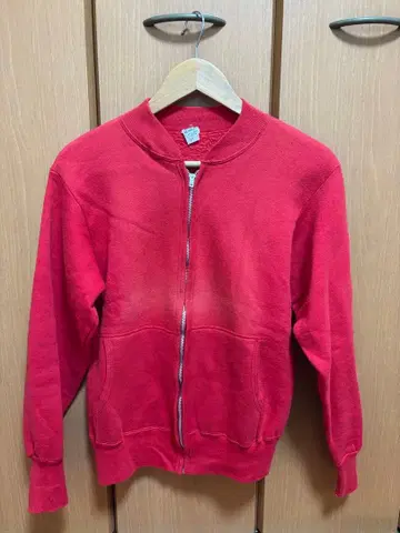 50s 60s 지퍼 맨투맨 후드티 페이드