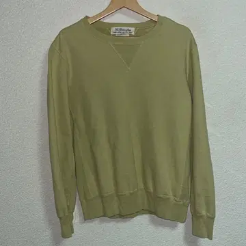 레미 레리프 REMI RELIEF 빈티지 가공 양V 맨투맨 M