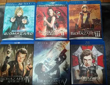 바이오하자드 1-6권 세트 blu-ray