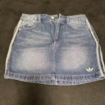 adidas 데님 미니 스커트 L