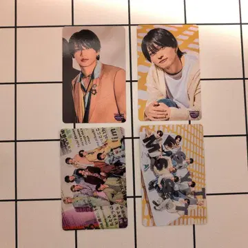 timelesz 트레이딩 카드 이노마타 슈토 마츠시마 소 2장