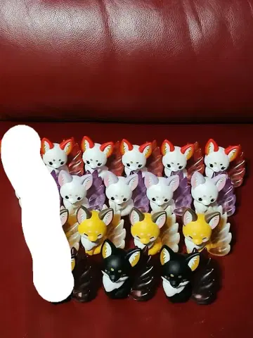 쵸콘과 구미호님 프리미엄 피규어 14개