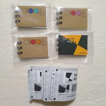 마루망 초미니미니 스케치북 가챠 전 4종