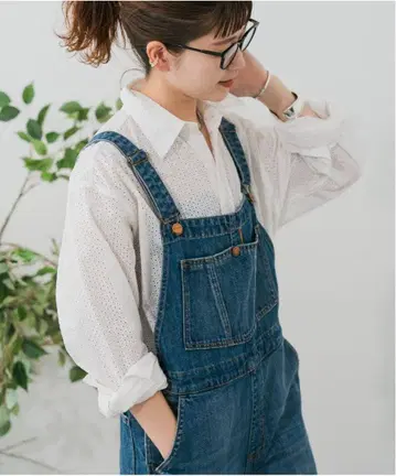 스픽 앤 스팬 피크 셔츠 블라우스 도트 셔츠