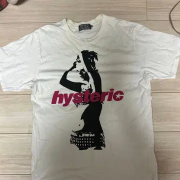 HYSTERIC T셔츠 M 화이트