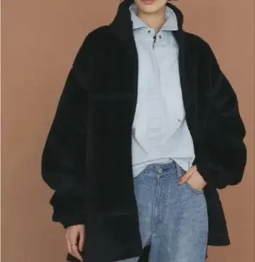 GAILLARDA GALANTE 보아 블루종 블랙