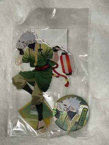 NARUTO 하타케 카카시 아크릴 스탠드 캔뱃지