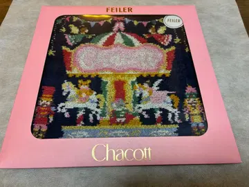 차코트 페이러 홀리데이 시즌 손수건 라즈베리 미개봉 새상품