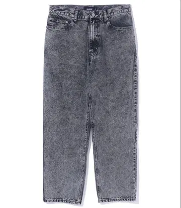 XLARGE 와이드 데님 팬츠 블랙 32인치