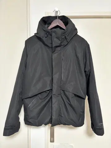 남성용 워크맨 XShelter 단열 방수 방한 자켓 블랙 L