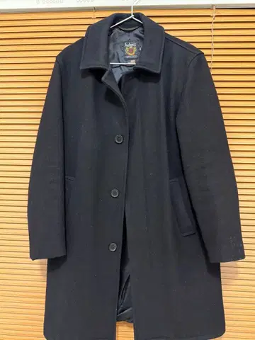 쇼트 스텐칼라 코트 사이즈 40 블랙