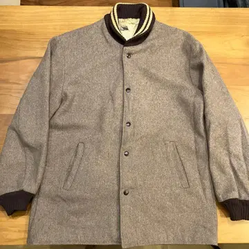 50s 파라오 자켓 스냅 멀티 컬러 리브 빈티지