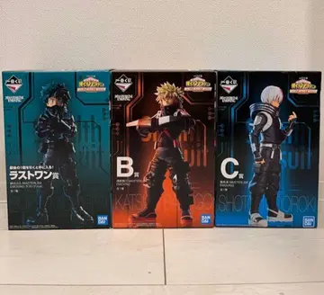 히로아카 제일복권 극장판 피규어 3체 세트