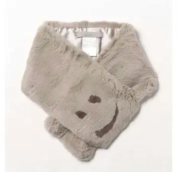 15000엔 머플러 티펫 정품 후지코 셰어드 토끼 참 스마일