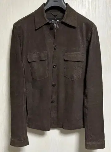 리플레이 가죽 셔츠
