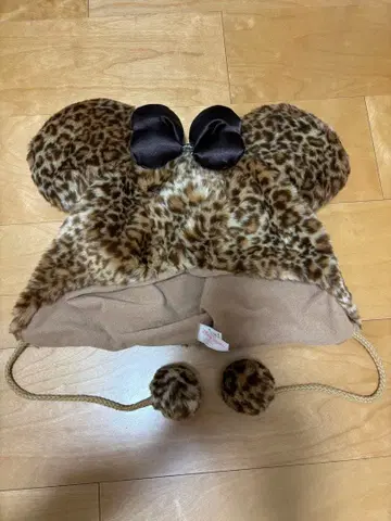 도쿄 디즈니 리조트 레오파드 무늬 미키 햇