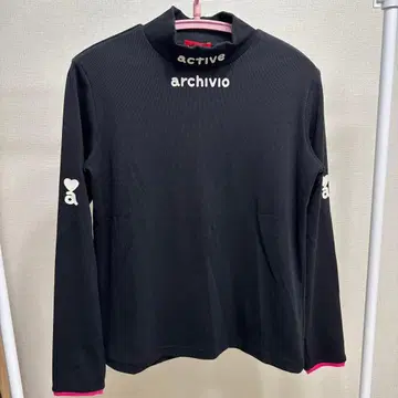 아르치비오 40 모크넥 셔츠 블랙