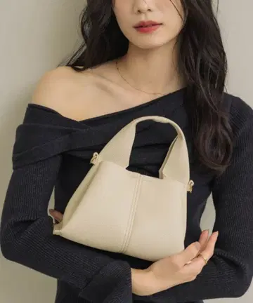 [ NEUNA ] 소프트 가죽 미니 숄더/핸드백