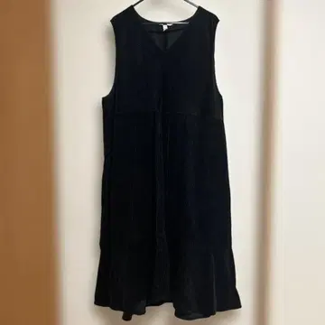 H&M 코듀로이 머메이드 오버롤 스커트 에이치앤엠 XL